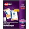 Avery Name Badge Kit w/Badges/Lanyards/Tickets, 25/PK, WE/CL/BK 25PK AVE8520 - alternate 1
